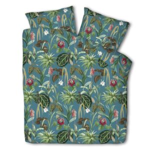 Luna Bedding Blue Swamp Lits-jumeaux (240 x 200/220 cm + 2 kussenslopen)