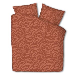 Luna Bedding Zebra - Terra 2-persoons (200 x 200/220 cm + 2 kussenslopen)