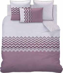 Matt & Rose Esprit Chevrons - Dekbedovertrek - Hotelformaat - 260 x 240 cm - Multi