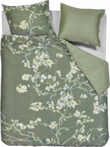 Beddinghouse Dekbedovertrek Blossoming - 260 x 200/220 cm - green