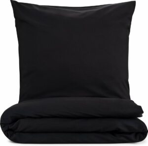 Blumtal Evolon® Dekbedovertrek met Kussensloop - Anti-Allergisch - Tegen huisstofmijt - - Dekbedovertrek 1 Persoons - 140 x 220 & 50 x 70 (1x) - Brushed Microfibre - Zwart