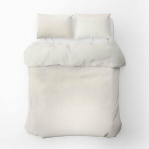 Beau Maison - Velvet Dekbedovertrek - Pearl - 240 x 200/220 cm + 2 kussenslopen