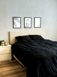 Beau Maison - Velvet Dekbedovertrek - Zwart - 240 x 200/220 + 2 kussenslopen - Fluweel