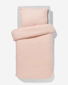 HEMA Dekbedovertrek Hotel Katoen Percal Roze 140x200/220 (roze)