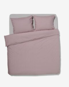 HEMA Dekbedovertrek Percal 200x220 Mauve (mauve)