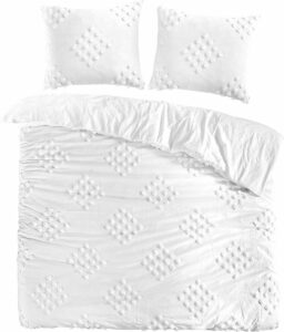 Luxe Percale Katoen Tweepersoons Dekbedovertrek Anniek | 200x200/220 | Zacht En Elegant | Topkwaliteit