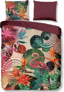 Zachte Katoen/Satijn Lits-jumeax Dekbedovertrek Lycke | 240x200/220 | Luxe En Comfortabel | Hoogwaardige Kwaliteit