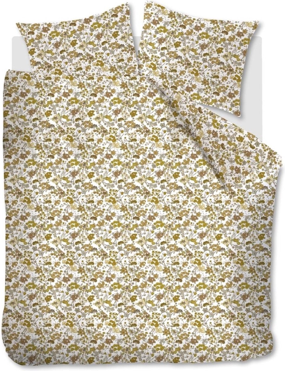 Beddinghouse Tess dekbedovertrek - Tweepersoons - 200x200/220 cm - Oker
