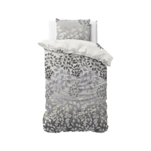 Dekbedovertrek Eliana - Tweepersoons (200x200 cm) - Wit Microvezel - Dessin: Dieren - Sleeptime Elegance - Dekbed-Discounter.nl