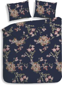Premium flanel winter dekbedovertrek Jade - 260x200/220 (extra breed) - zeer zacht en heerlijk warm - uniek dessin - donsachtig laagje - excellente kwaliteit