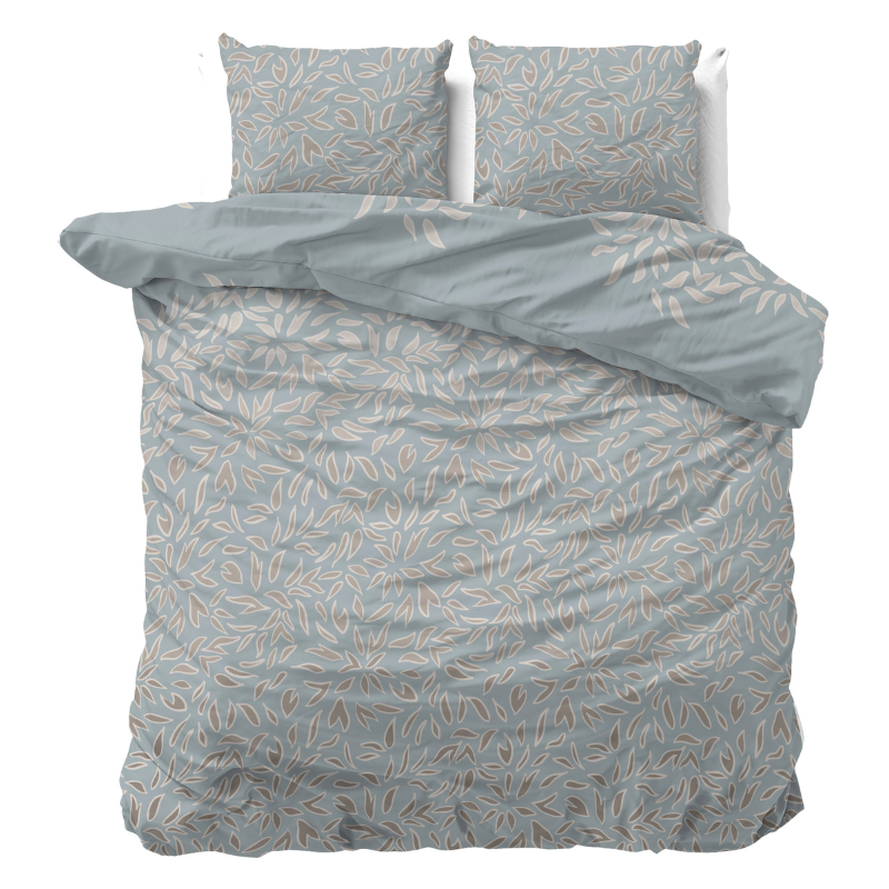 Dekbedovertrek - Belia - Lits-Jumeaux (240x220 Cm) - Wit Microvezel - - Sleeptime Classy - Dekbed-Discounter.nl