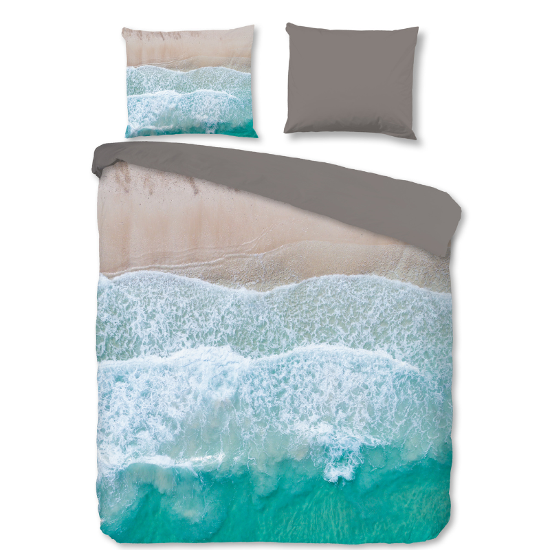 Dekbedovertrek Holiday - Lits-Jumeaux (240x220 Cm) - Meerkleurig Microvezel - Natuur - Pure - Dekbed-Discounter.nl