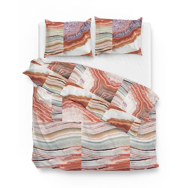 Dekbedovertrek Katoen Flanel - Sam - Eenpersoons (140x200 Cm) - Meerkleurig Flanel - Patroon - Zo!Home - Dekbed-Discounter.nl