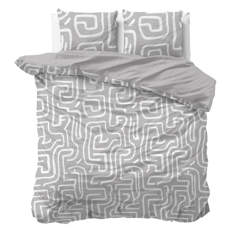 Dekbedovertrek Katoen - Keno - Tweepersoons (200x200 Cm) - Meerkleurig Katoen - - Sleeptime Pure - Dekbed-Discounter.nl