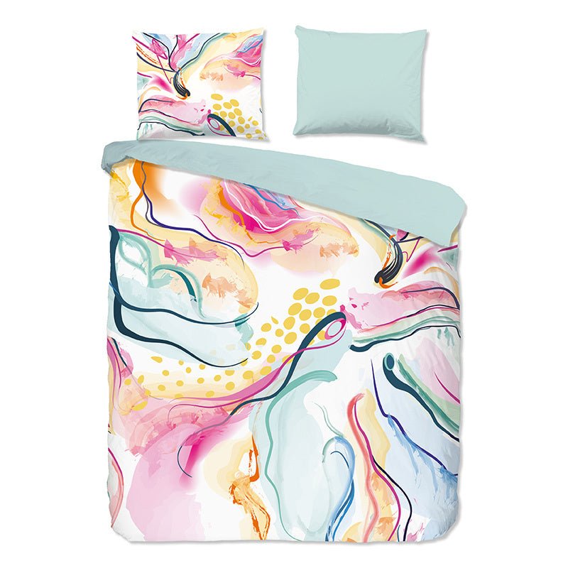 Dekbedovertrek Katoen - Magic - Lits-Jumeaux (240x220 Cm) - Meerkleurig Katoen - Modern - Good Morning - Dekbed-Discounter.nl