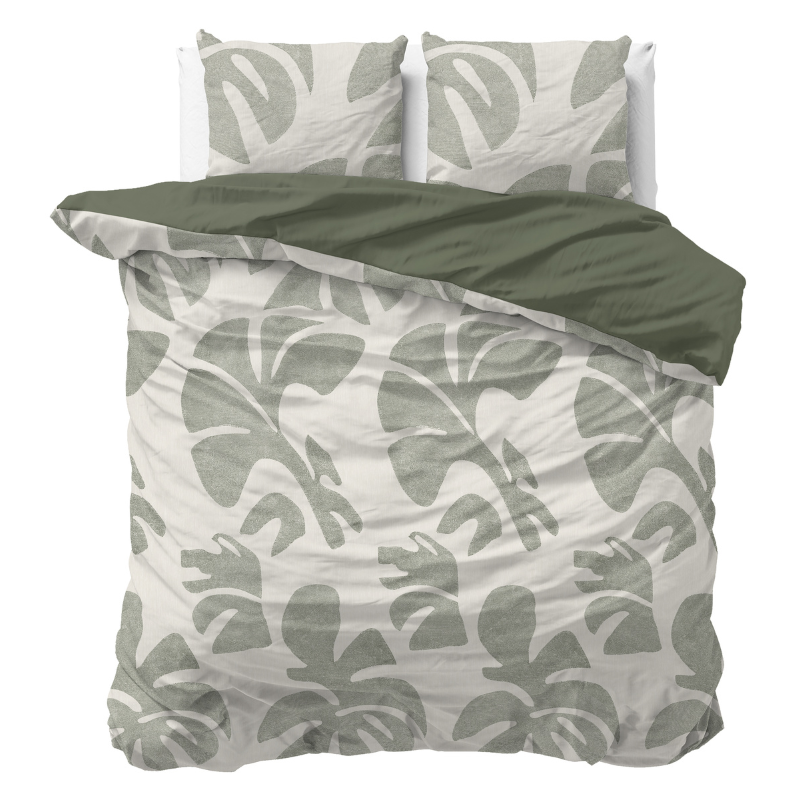 Dekbedovertrek Katoen - Mendo - Lits-Jumeaux (240x220 Cm) - Meerkleurig Katoen - - Sleeptime Pure - Dekbed-Discounter.nl