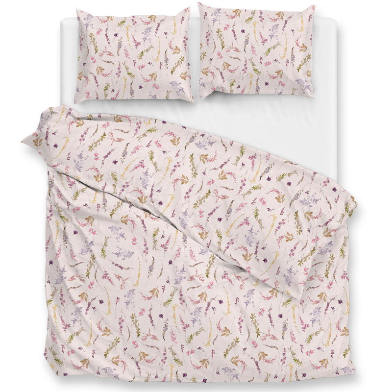 Dekbedovertrek Percale Katoen - Paco - Eenpersoons (140x200 Cm) - Roze Katoen - - Zo!Home - Dekbed-Discounter.nl