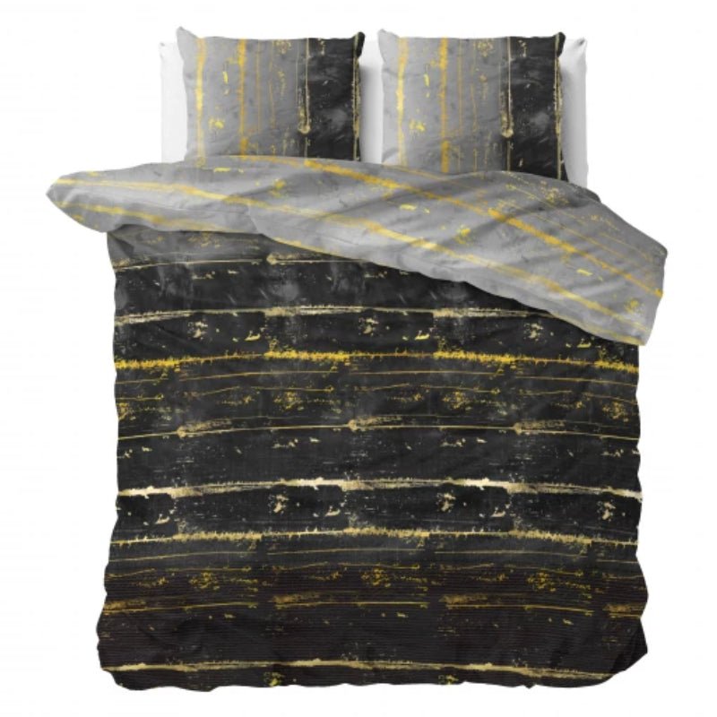 Dekbedovertrek Scratchy - Tweepersoons (200x200 Cm) - Meerkleurig Polyester-katoen - - Sleeptime Elegance - Dekbed-Discounter.nl