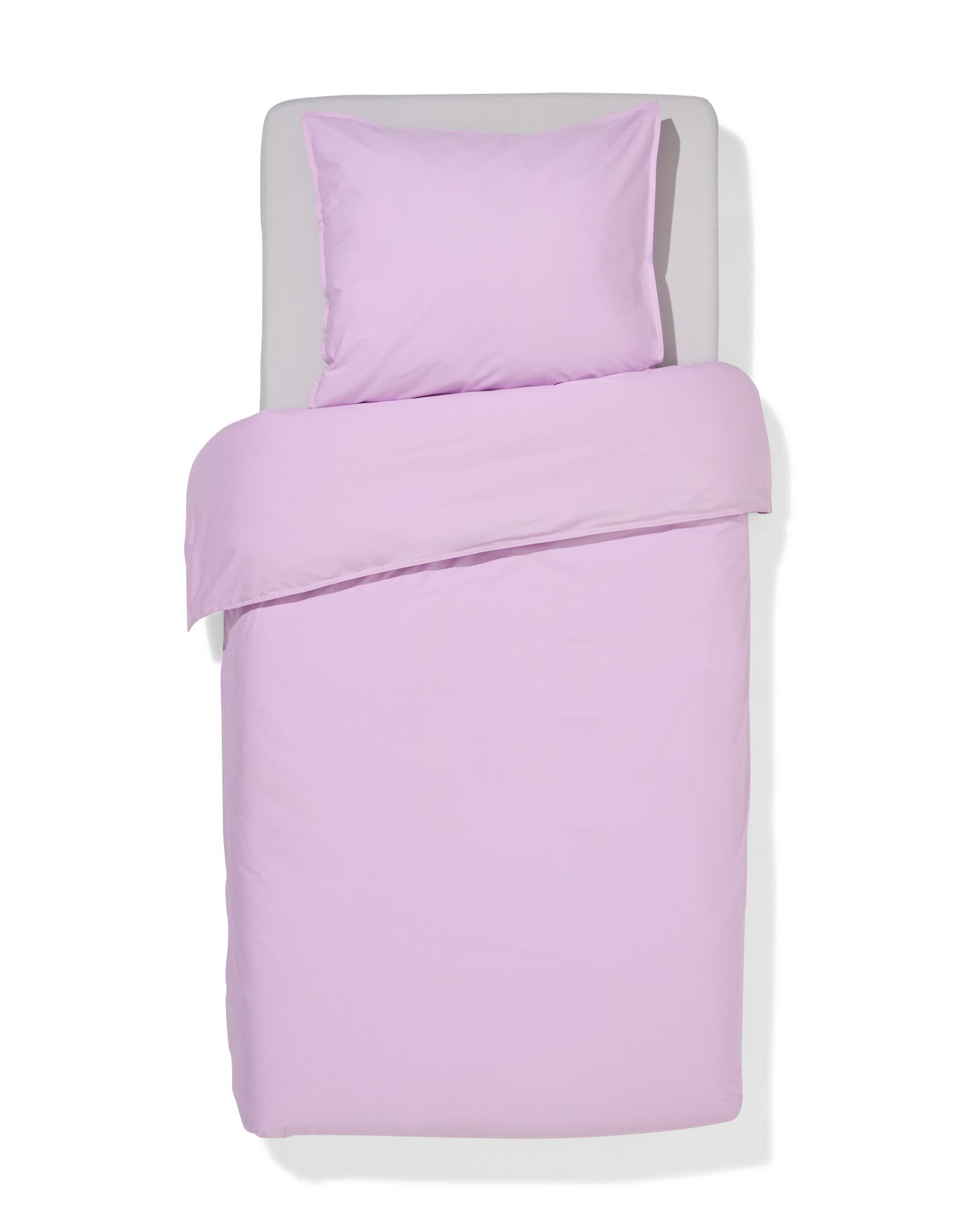 HEMA Dekbedovertrek 140x200/220cm Hotel Katoen Percal Lila (lila)