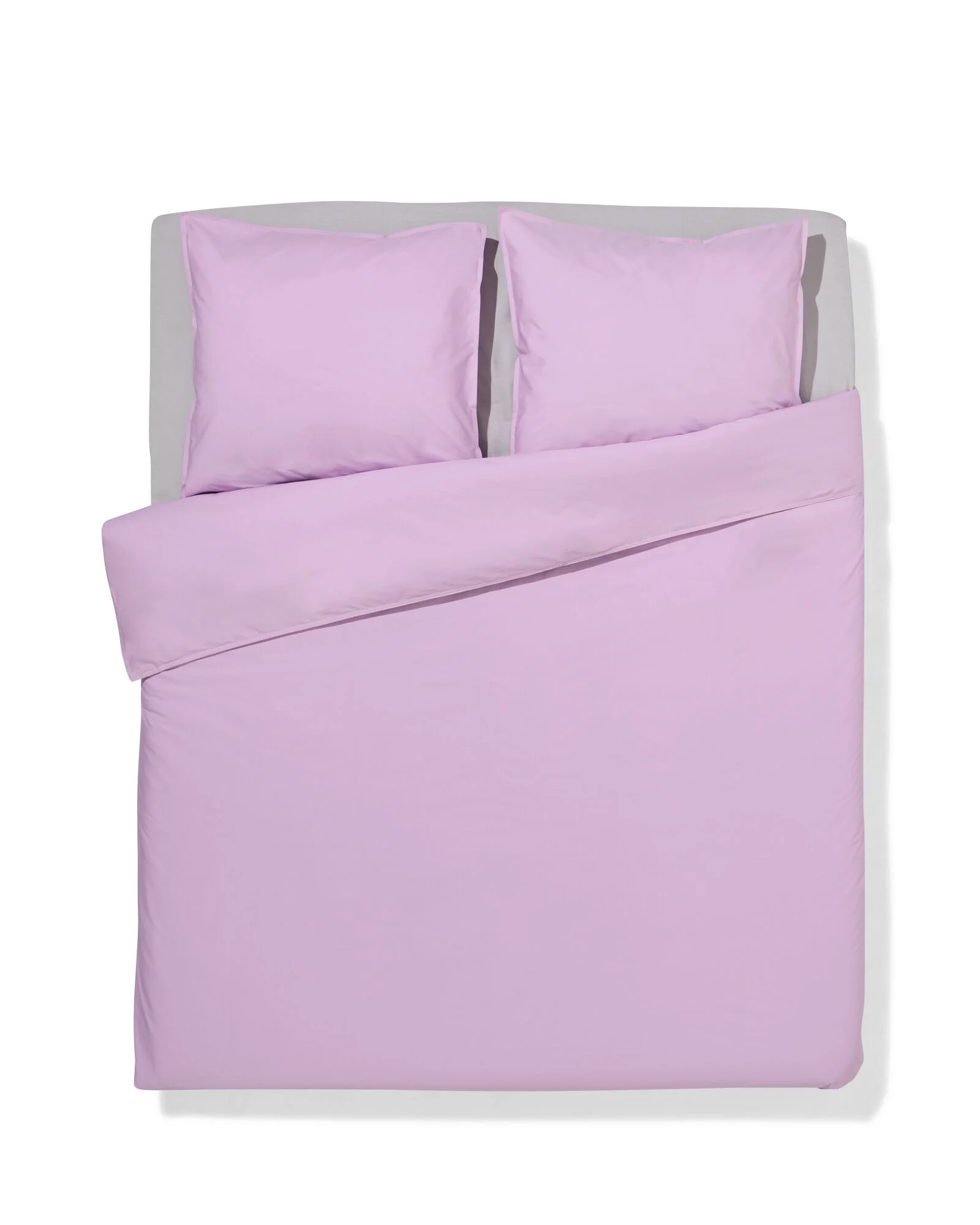HEMA Dekbedovertrek 240x200/220cm Hotel Katoen Percal Lila (lila)