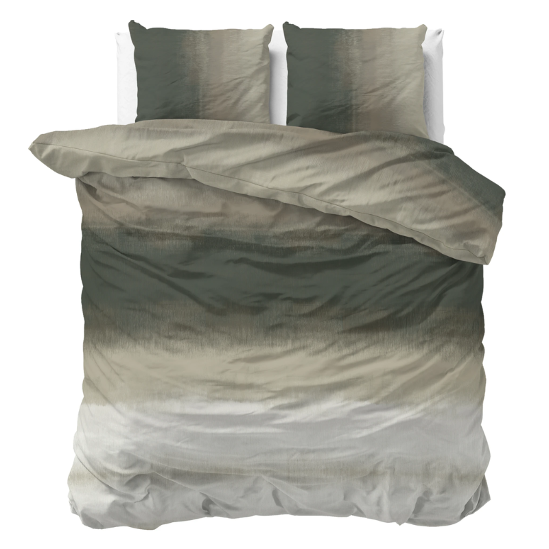 Sale: -33% | Dekbedovertrek Katoen - Eden - Lits-Jumeaux (240x220 Cm) - Meerkleurig Katoen - - Sleeptime Pure - Dekbed-Discounter.nl
