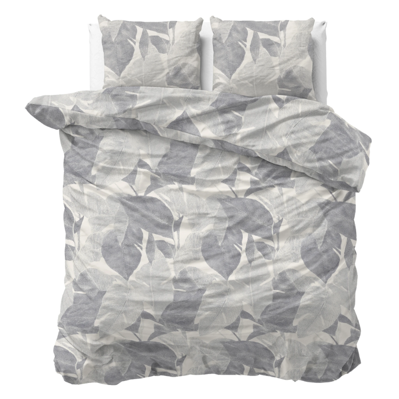 Sale: -33% | Dekbedovertrek Katoen - Lunara - Lits-Jumeaux (240x220 Cm) - Meerkleurig Katoen - - Sleeptime Pure - Dekbed-Discounter.nl