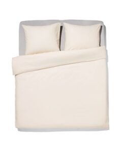 HEMA Dekbedovertrek 240x200/220cm Zacht Katoen Beige (beige)