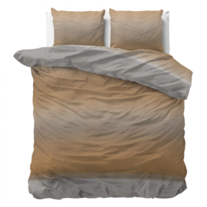 Sale: -65% | Dekbedovertrek - Boyd - Eenpersoons (140x200 Cm) - Wit Microvezel - - Sleeptime Classy - Dekbed-Discounter.nl